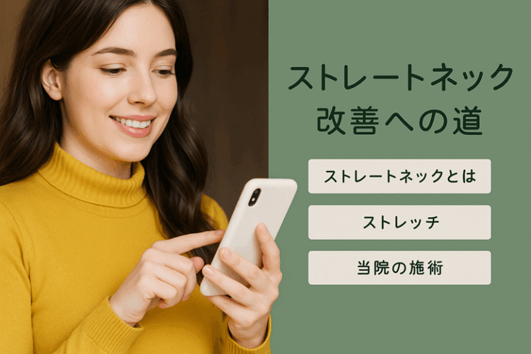 ストレートネック改善への道