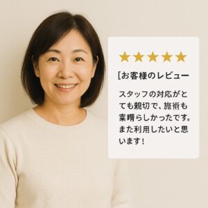 五十肩患者の感想