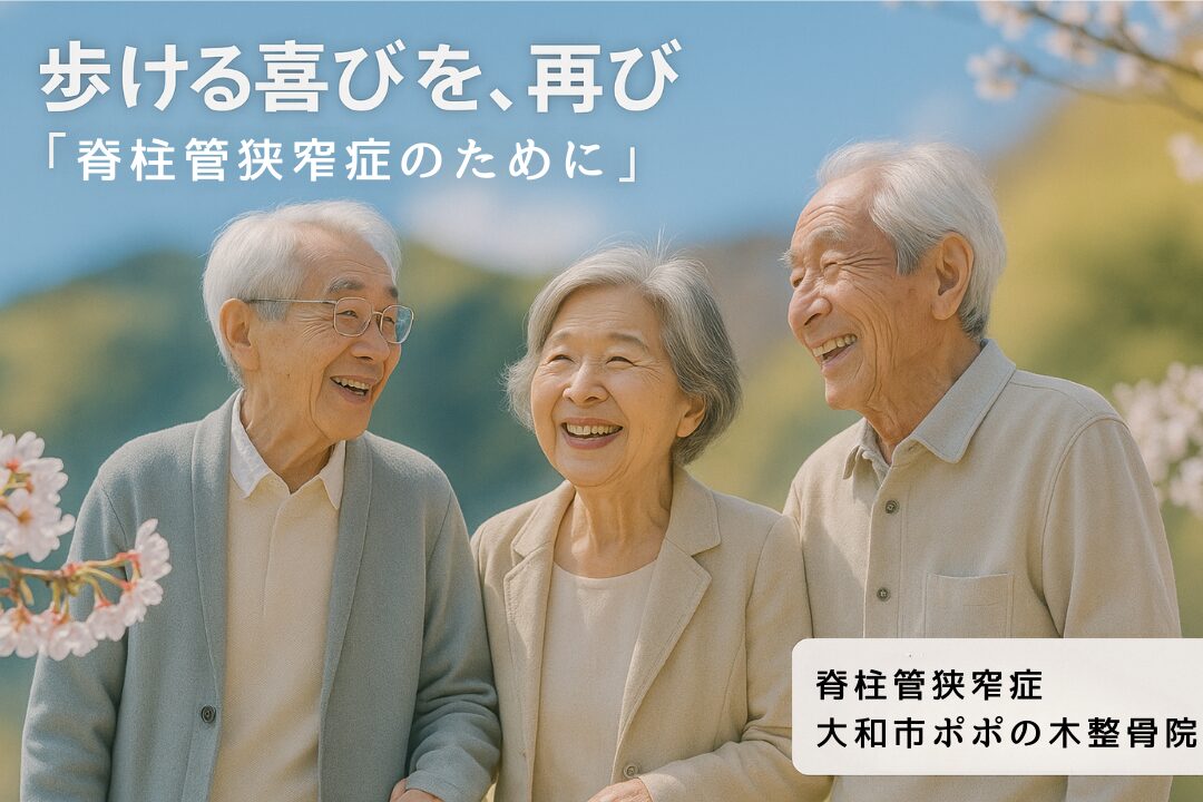脊柱管狭窄症治療のイメージ