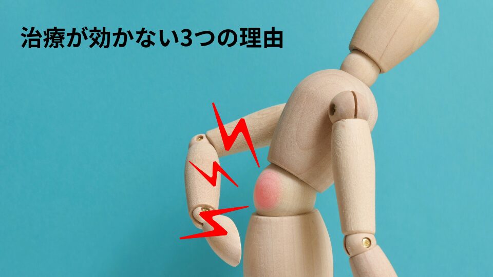 従来の治療法の問題点 - 対症療法の限界と根本改善の必要性