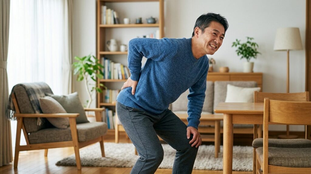 高座渋谷　整骨院　ぎっくり腰　お悩みの方へ　イメージ画像