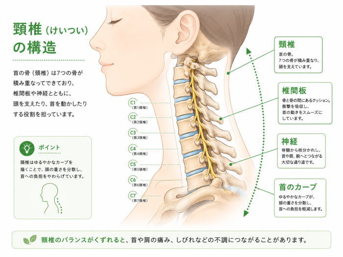 頸椎症とは？大和市・高座渋谷の方へわかりやすく解説