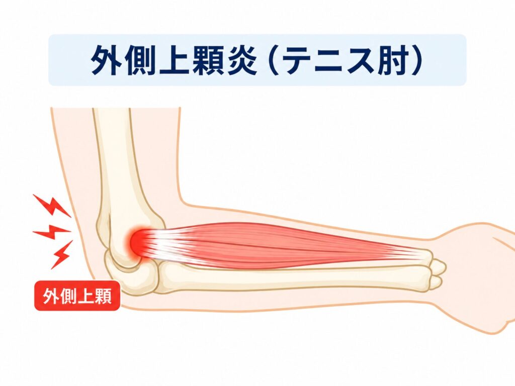 外側上顆炎（テニス肘）