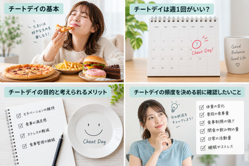 チートデイの目的と考えられるメリット